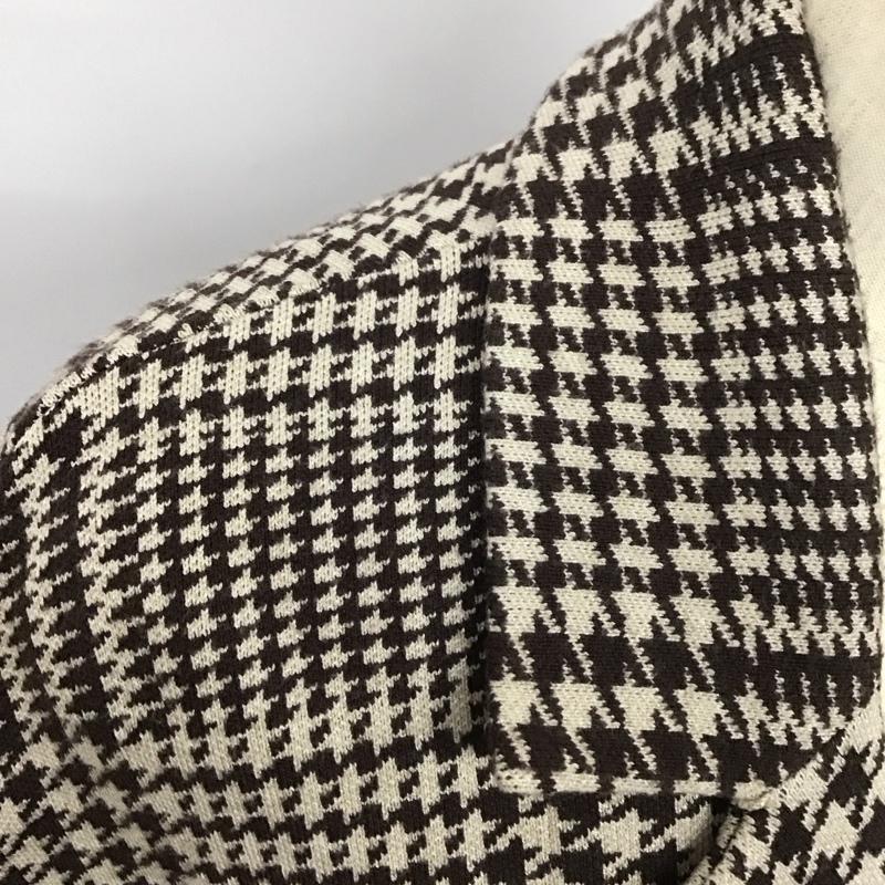 ザラ ZARA ジャケット、上着 ジャケット、ブレザー カジュアルジャケット アウター カラージャケット S 総柄 茶 / ブラウン /  レディース USED 古着 中古 10126947