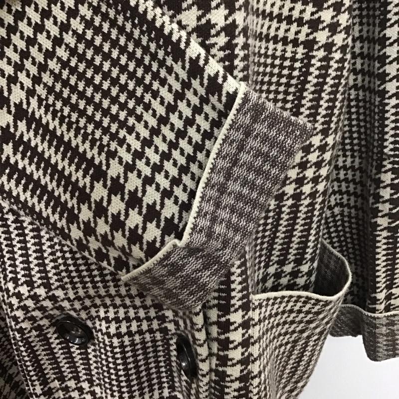 ザラ ZARA ジャケット、上着 ジャケット、ブレザー カジュアルジャケット アウター カラージャケット S 総柄 茶 / ブラウン /  レディース USED 古着 中古 10126947