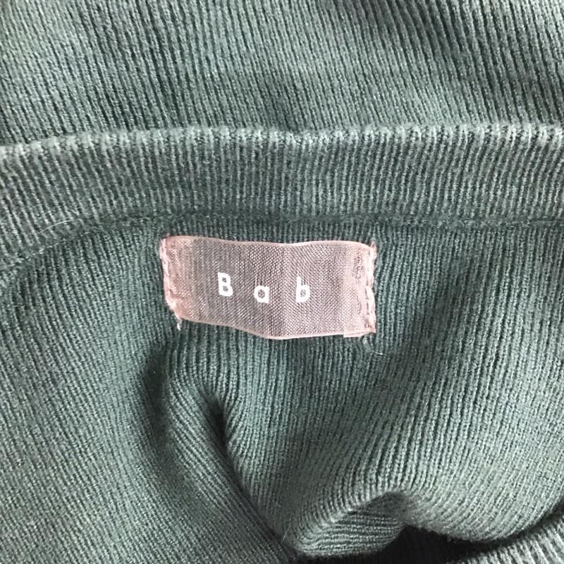 バブ Bab ニット、セーター 長袖 長袖ニットカットソー クルーネック セーター FREE 無地 緑 / グリーン /  レディース USED 古着 中古 10126952