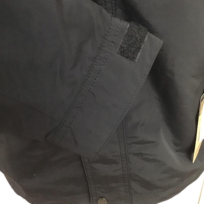 ザノースフェイス THE NORTH FACE ジャケット、上着 ジャケット、ブレザー np22550 ハイドレナウィンドジャケット ジップアップジャケット スタンドカラー M ロゴ、文字 黒 / ブラック /  メンズ USED 古着 中古 10126970