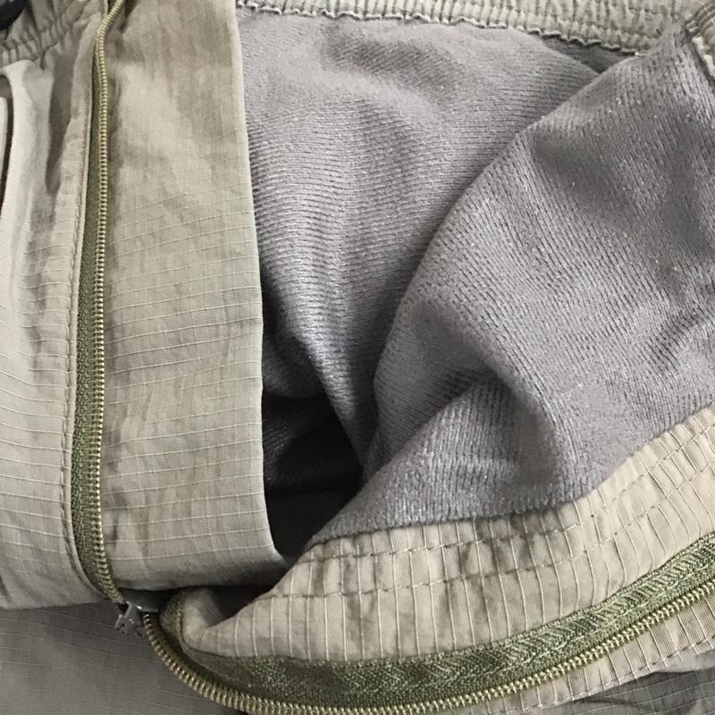 ザノースフェイス THE NORTH FACE パンツ ワークパンツ、ペインターパンツ nt57973 RIPSTOPTHERMALPA ワイドパンツ カジュアルパンツ L 無地 灰 / グレー /  メンズ USED 古着 中古 10126973
