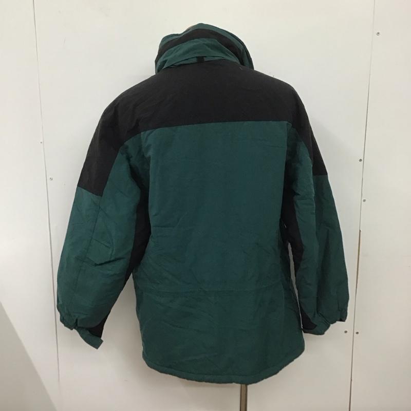 エルエルビーン L.L.Bean ジャケット、上着 ジャンパー、ブルゾン ジップアップジャケット アウター 70s 80s M ロゴ、文字 緑 / グリーン /  メンズ USED 古着 中古 10126974