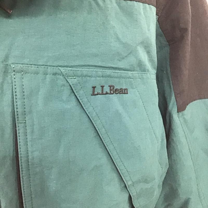 エルエルビーン L.L.Bean ジャケット、上着 ジャンパー、ブルゾン ジップアップジャケット アウター 70s 80s M ロゴ、文字 緑 / グリーン /  メンズ USED 古着 中古 10126974