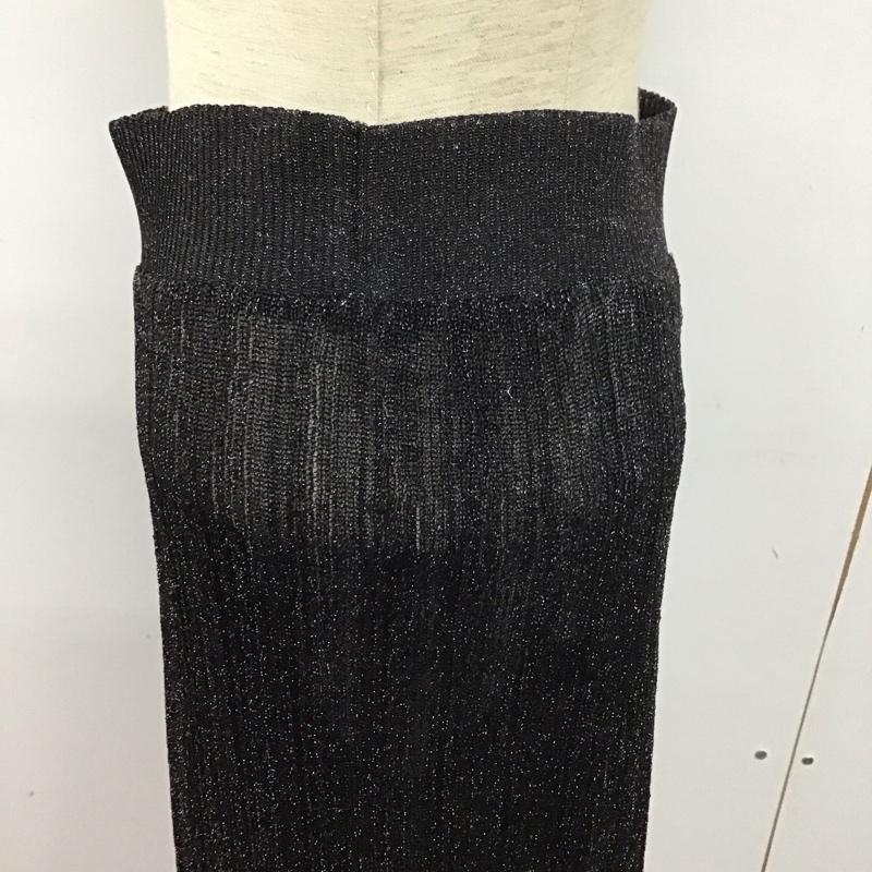 ザラ ZARA パンツ ワークパンツ、ペインターパンツ ワイドパンツ カジュアルパンツ スラックス シースルーパンツ S 無地 黒 / ブラック /  レディース USED 古着 中古 10126979