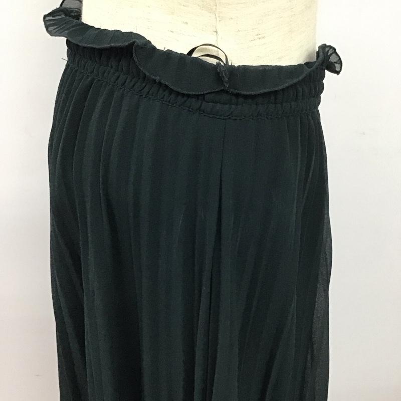 ザラウーマン ZARA WOMAN パンツ ワークパンツ、ペインターパンツ ワイドパンツ カジュアルパンツ スラックス フレアパンツ XS 無地 緑 / グリーン /  レディース USED 古着 中古 10126980