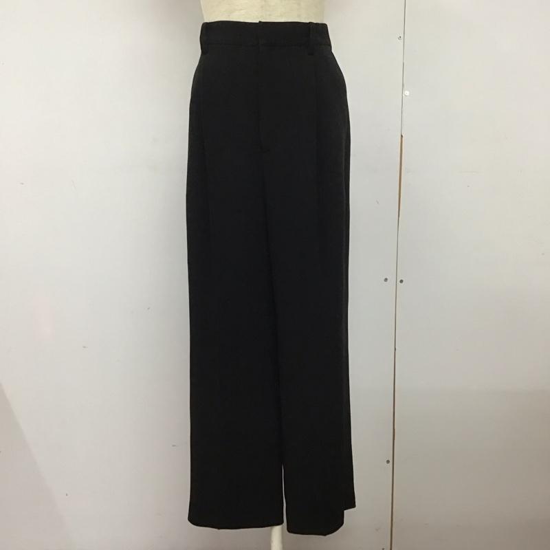 ユナイテッドアローズ　ビューティ＆ユース UNITED ARROWS BEAUTY & YOUTH パンツ スラックス スラックスパンツ スリムパンツ ストレッチパンツ XS 無地 黒 / ブラック /  レディース USED 古着 中古 10126981