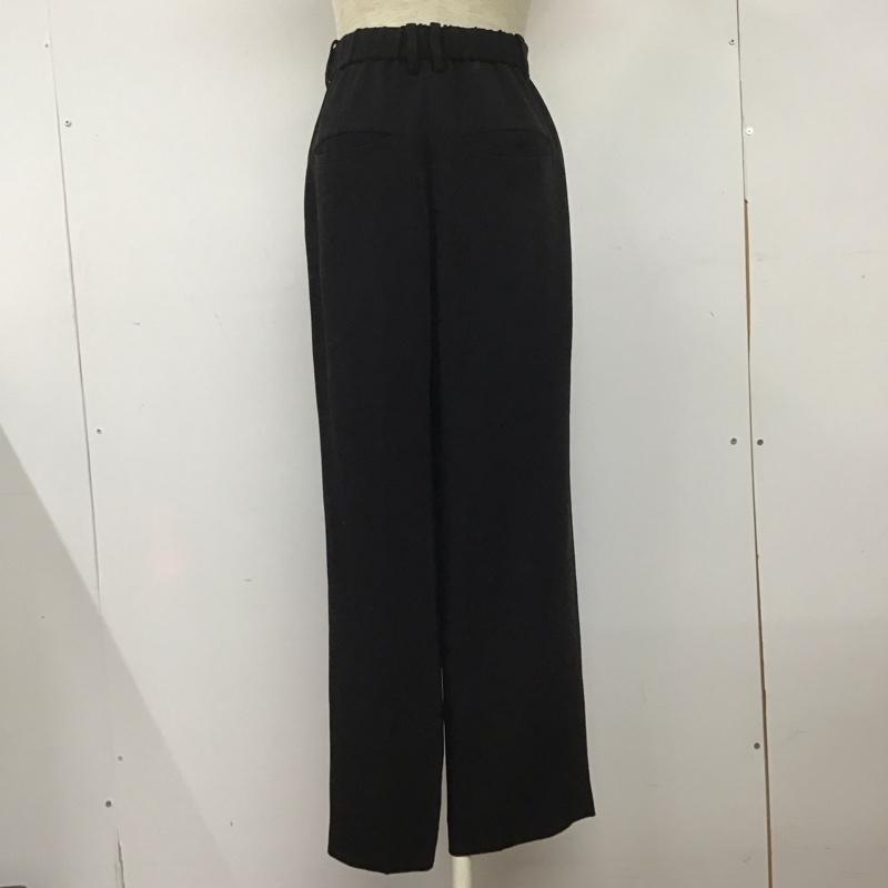 ユナイテッドアローズ　ビューティ＆ユース UNITED ARROWS BEAUTY & YOUTH パンツ スラックス スラックスパンツ スリムパンツ ストレッチパンツ XS 無地 黒 / ブラック /  レディース USED 古着 中古 10126981