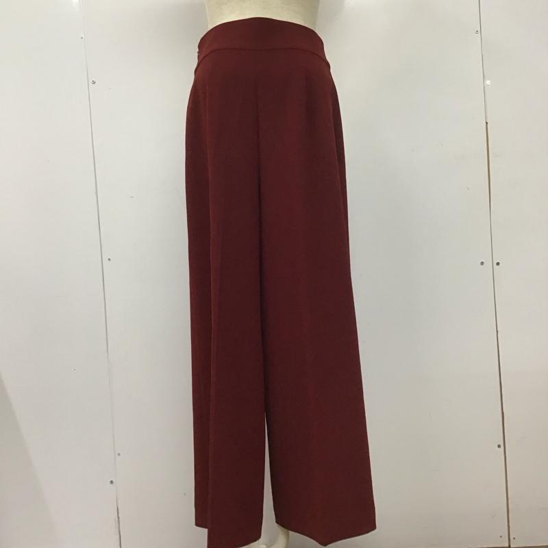 ザラウーマン ZARA WOMAN パンツ スラックス スラックスパンツ ワイドパンツ センタータックパンツ S 無地 黒 / ブラック /  レディース USED 古着 中古 10126983