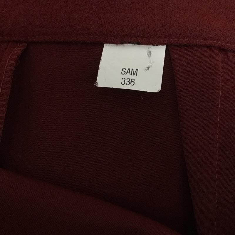 ザラウーマン ZARA WOMAN パンツ スラックス スラックスパンツ ワイドパンツ センタータックパンツ S 無地 黒 / ブラック /  レディース USED 古着 中古 10126983