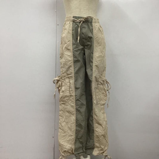 ザラ ZARA パンツ ワークパンツ、ペインターパンツ ワイドパンツ カジュアルパンツ ワークパンツ XS 無地 マルチカラー / マルチカラー /  レディース USED 古着 中古 10126984