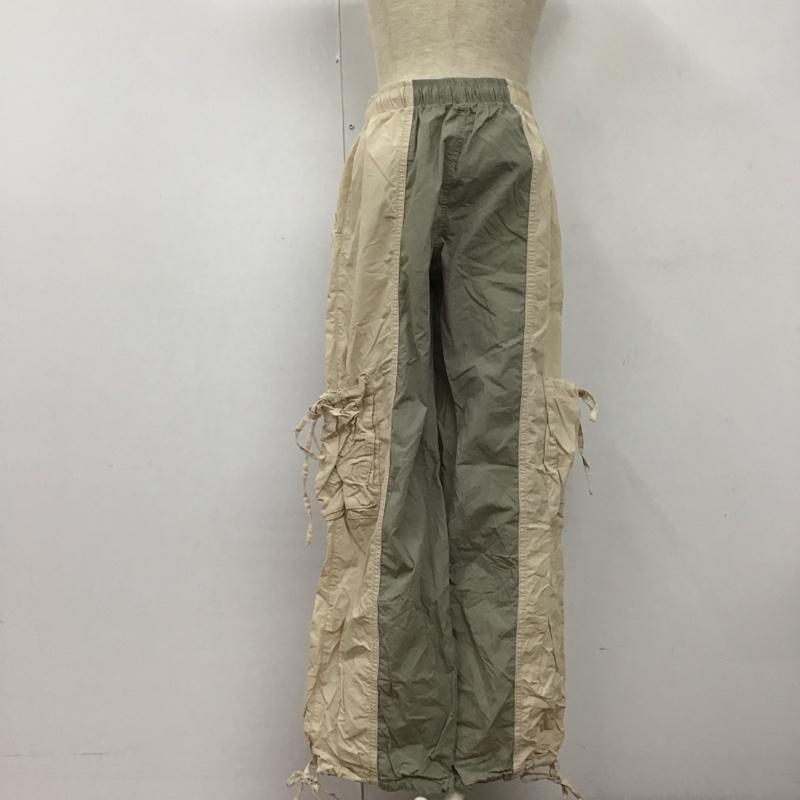 ザラ ZARA パンツ ワークパンツ、ペインターパンツ ワイドパンツ カジュアルパンツ ワークパンツ XS 無地 マルチカラー / マルチカラー /  レディース USED 古着 中古 10126984