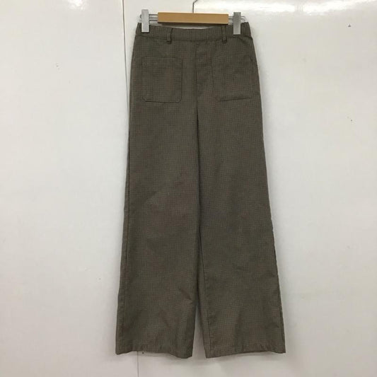 サマンサモスモスブルー Samansa Mos2 blue パンツ ワークパンツ、ペインターパンツ ワークパンツ ワイドパンツ カジュアルパンツ チェックパンツ L チェック マルチカラー / マルチカラー /  レディース USED 古着 中古 10126986