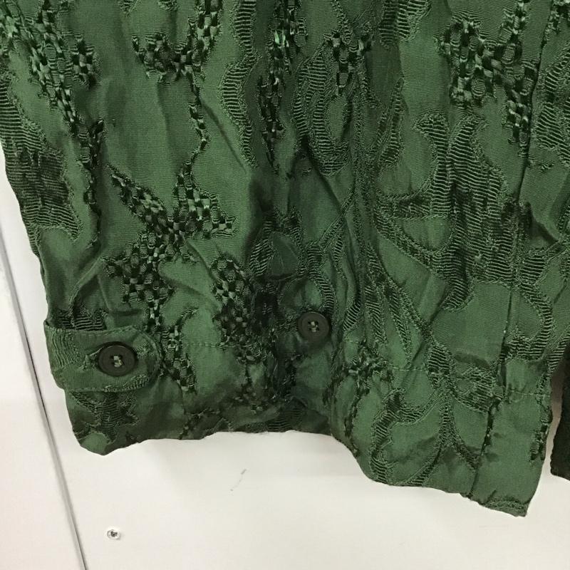 ニコアンド niko and... パンツ ワークパンツ、ペインターパンツ ワイドパンツ カジュアルパンツ ワークパンツ L 刺繍 緑 / グリーン /  レディース USED 古着 中古 10126987