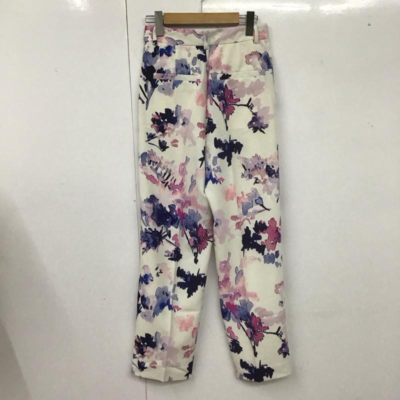 ユナイテッドアローズ UNITED ARROWS パンツ ワークパンツ、ペインターパンツ 1514-240-5033 ワイドパンツ カジュアルパンツ プリント 36 プリント マルチカラー / マルチカラー /  レディース USED 古着 中古 10126988
