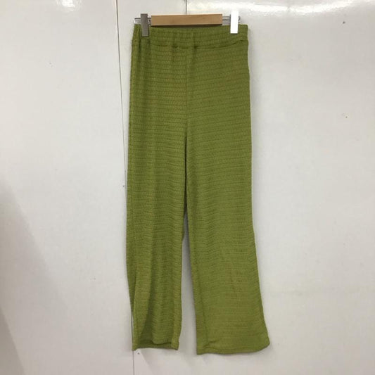 フリークスストア FREAK S STORE パンツ ワークパンツ、ペインターパンツ ワークパンツ ワイドパンツ カジュアルパンツ FREE 無地 緑 / グリーン /  レディース USED 古着 中古 10126989