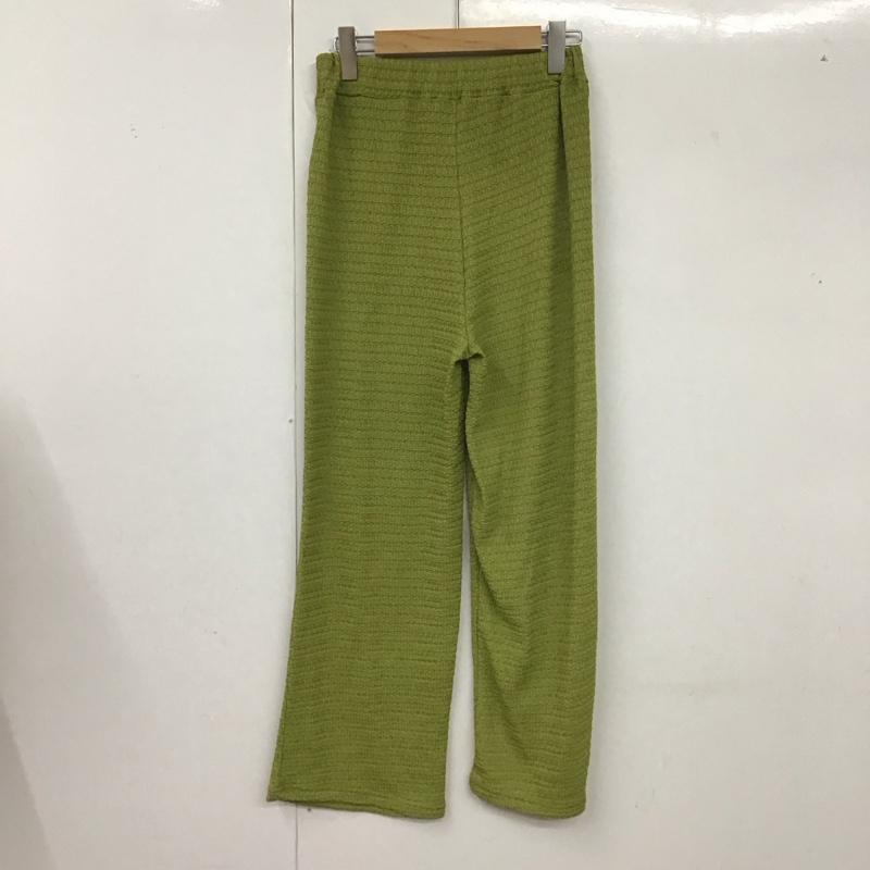 フリークスストア FREAK S STORE パンツ ワークパンツ、ペインターパンツ ワークパンツ ワイドパンツ カジュアルパンツ FREE 無地 緑 / グリーン /  レディース USED 古着 中古 10126989