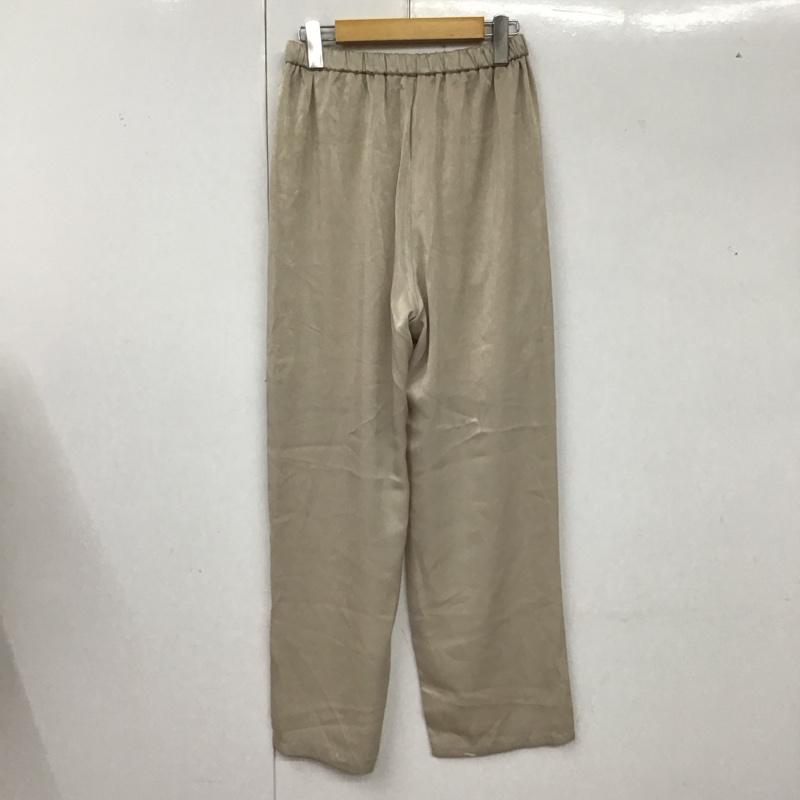 ローリーズファーム LOWRYS FARM パンツ スラックス ワイドパンツ スラックスパンツ カジュアルパンツ FREE 無地 ベージュ / ベージュ /  レディース USED 古着 中古 10126990