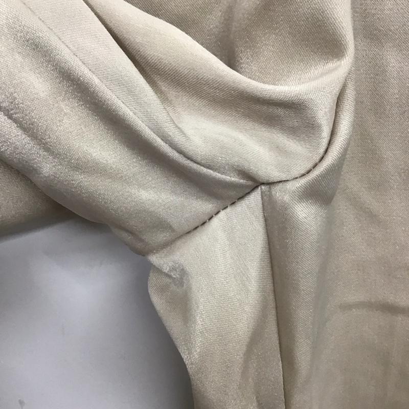 ローリーズファーム LOWRYS FARM パンツ スラックス ワイドパンツ スラックスパンツ カジュアルパンツ FREE 無地 ベージュ / ベージュ /  レディース USED 古着 中古 10126990