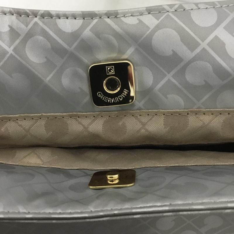 ゲラルディーニ GHERARDINI ハンドバッグ ハンドバッグ 総柄 銀 / シルバー /  レディース USED 古着 中古 10126998