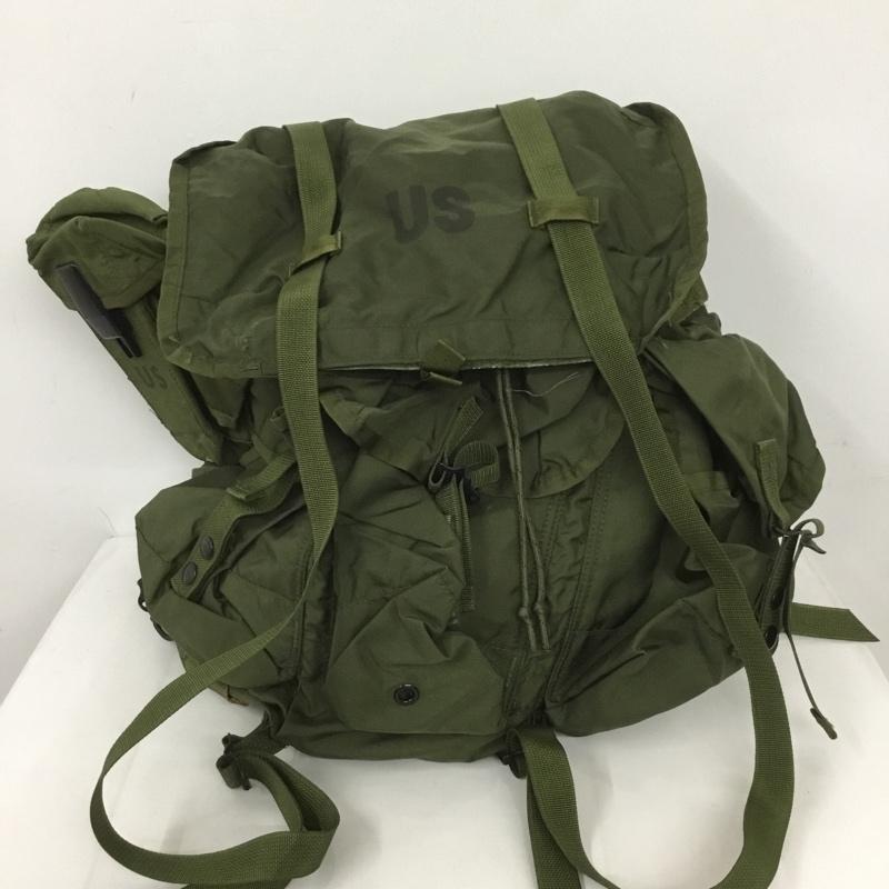 古着 USED バッグ バッグ ミリタリーバッグ アメリカ軍 LC-2 70年代 ロゴ、文字 カーキ / カーキ /  メンズ USED 古着 中古 10127001