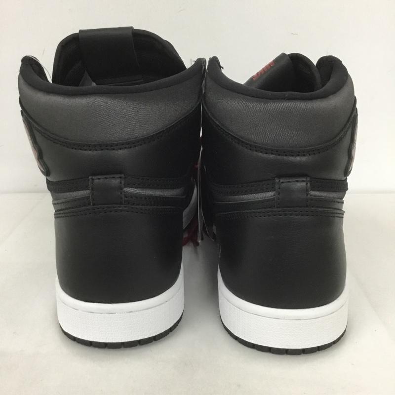 ナイキ NIKE スニーカー スニーカー 555088 060 AIR JORDAN 1 RETRO HIGH OG 27.5cm 箱有 27.5cm ロゴ、文字 黒 / ブラック / X 赤 / レッド /  メンズ USED 古着 中古 10127004