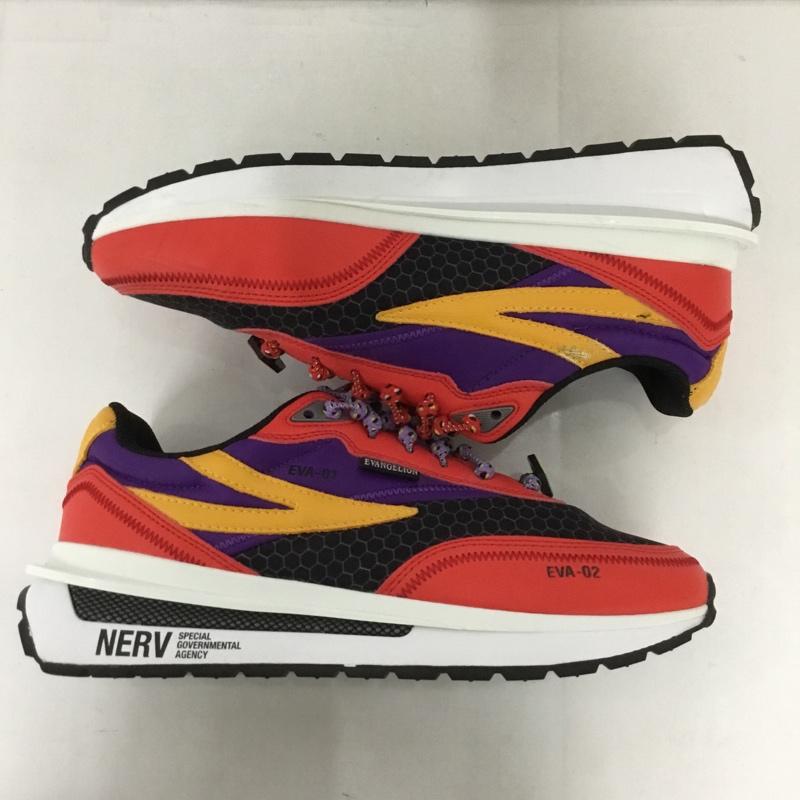 フィラ FILA スニーカー スニーカー USS21092-028 RENNO x EVANGELION エヴァンゲリオン コラボ 26cm 26.0cm ロゴ、文字 マルチカラー / マルチカラー /  メンズ USED 古着 中古 10127005