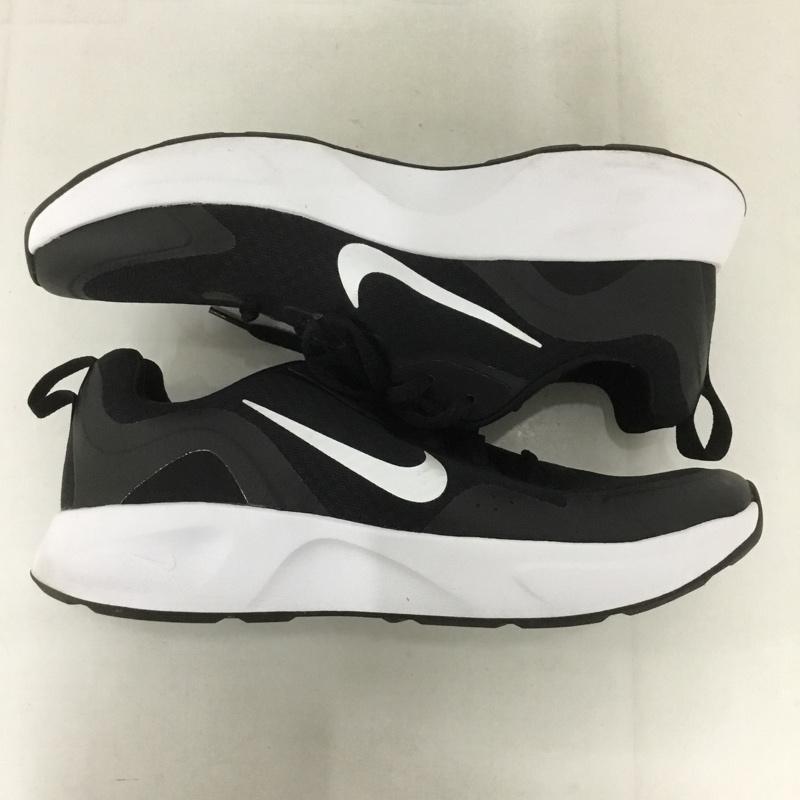 ナイキ NIKE スニーカー スニーカー CJ1677-001 W WEARALLDAY 25.5cm 25.5cm ロゴ、文字 黒 / ブラック / X 白 / ホワイト /  メンズ USED 古着 中古 10127006