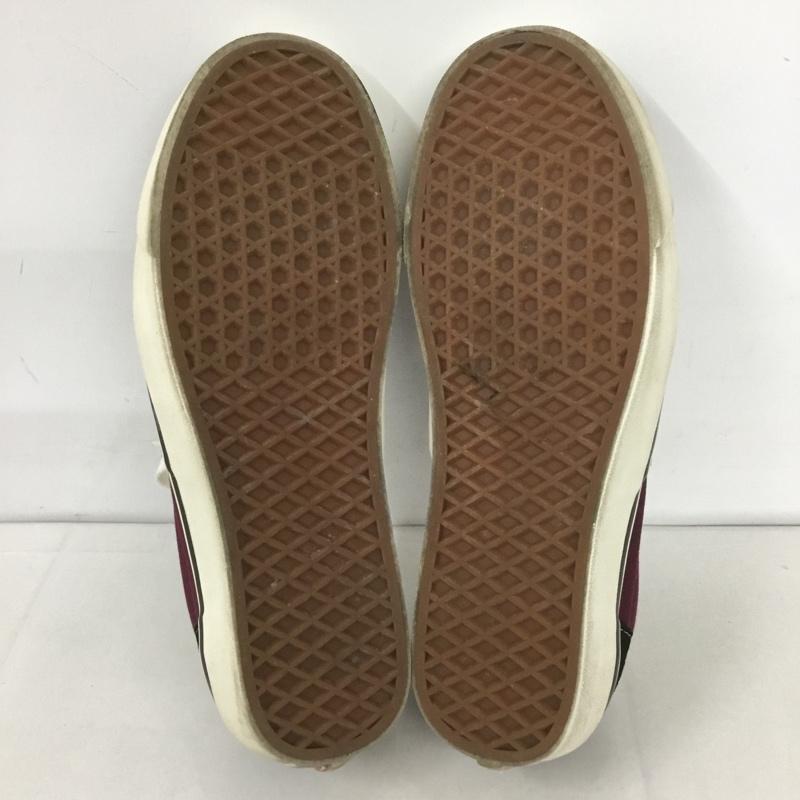 バンズ VANS スニーカー スニーカー 721278 ローカット 27cm 27.0cm ロゴ、文字 白 / ホワイト / X 黒 / ブラック / X 紫 / パープル /  メンズ USED 古着 中古 10127007