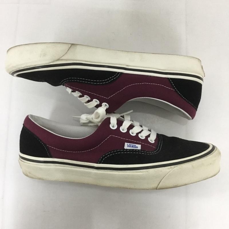 バンズ VANS スニーカー スニーカー 721278 ローカット 27cm 27.0cm ロゴ、文字 白 / ホワイト / X 黒 / ブラック / X 紫 / パープル /  メンズ USED 古着 中古 10127007