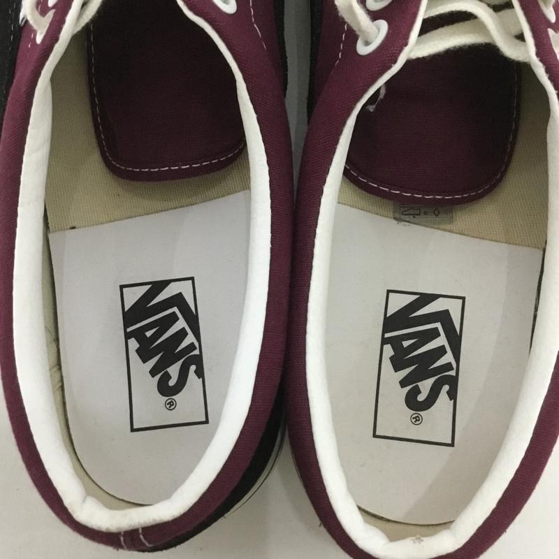 バンズ VANS スニーカー スニーカー 721278 ローカット 27cm 27.0cm ロゴ、文字 白 / ホワイト / X 黒 / ブラック / X 紫 / パープル /  メンズ USED 古着 中古 10127007