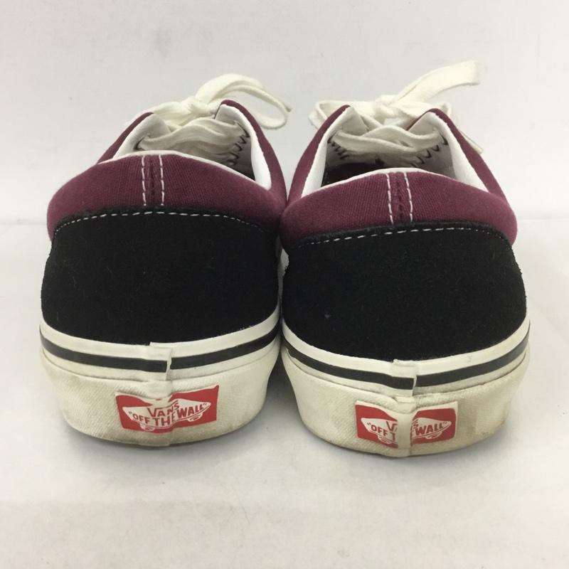 バンズ VANS スニーカー スニーカー 721278 ローカット 27cm 27.0cm ロゴ、文字 白 / ホワイト / X 黒 / ブラック / X 紫 / パープル /  メンズ USED 古着 中古 10127007
