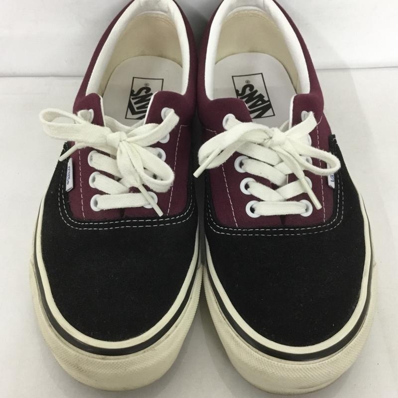 バンズ VANS スニーカー スニーカー 721278 ローカット 27cm 27.0cm ロゴ、文字 白 / ホワイト / X 黒 / ブラック / X 紫 / パープル /  メンズ USED 古着 中古 10127007