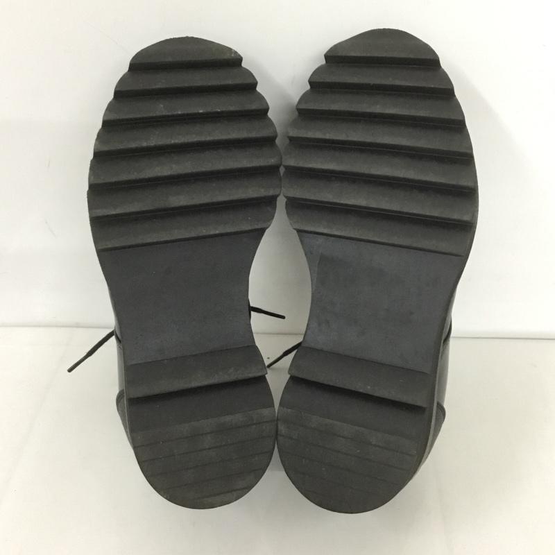 ウィム バイ リドム WYM LIDNM カジュアルシューズ カジュアルシューズ WYbu091 SHARK SOLE COMBINATION SHOES フェイクレザー M 無地 黒 / ブラック /  メンズ USED 古着 中古 10127008