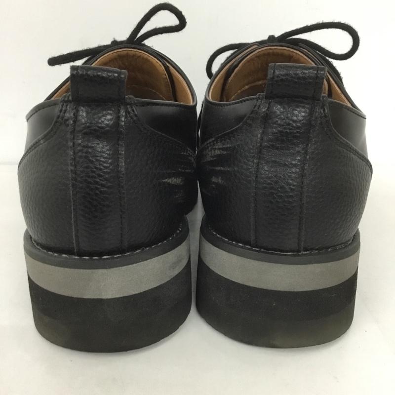 ウィム バイ リドム WYM LIDNM カジュアルシューズ カジュアルシューズ WYbu091 SHARK SOLE COMBINATION SHOES フェイクレザー M 無地 黒 / ブラック /  メンズ USED 古着 中古 10127008