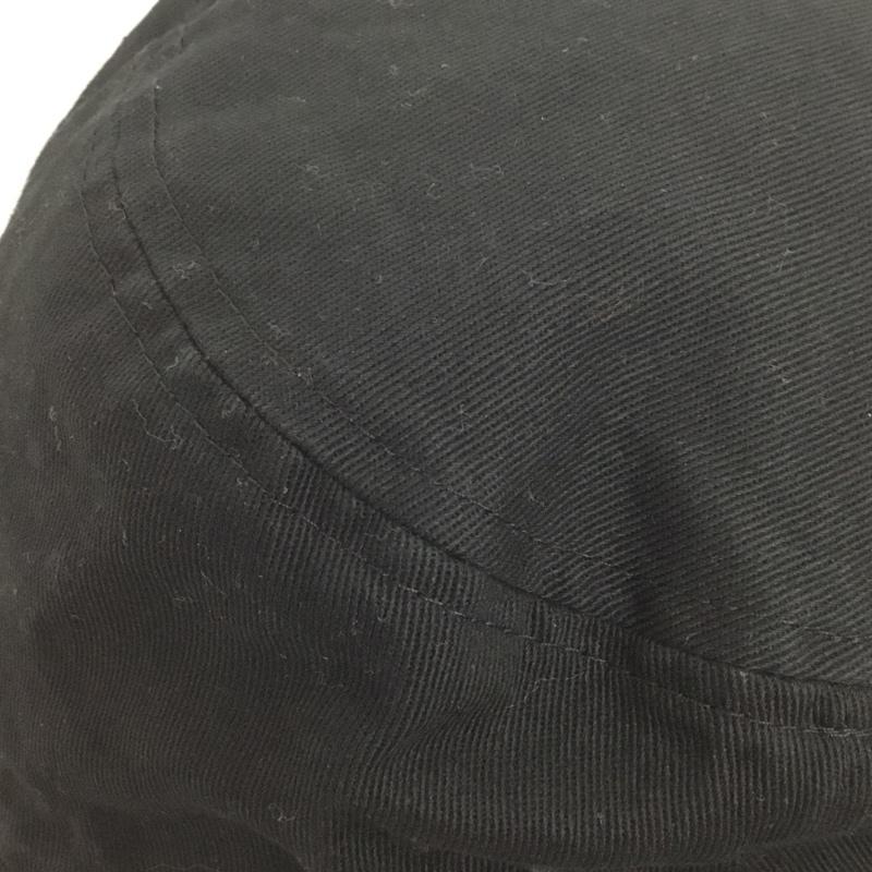 ファーストダウン FIRST DOWN 帽子 ハット バケットハット バケハ ロゴ、文字 黒 / ブラック /  メンズ USED 古着 中古 10127010