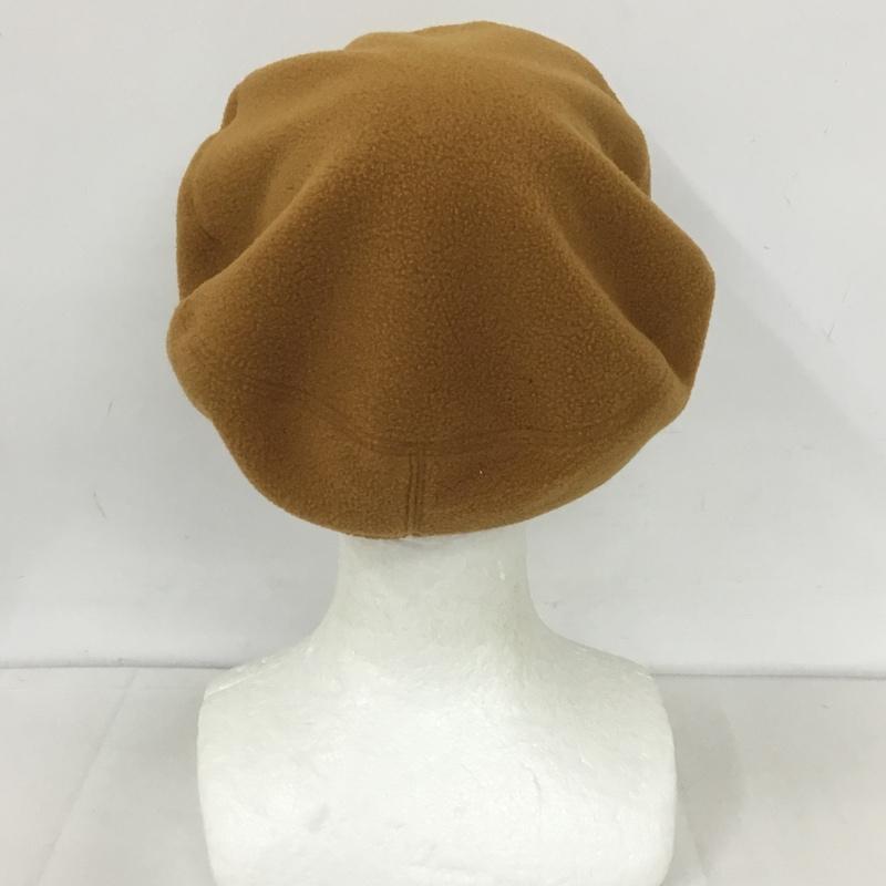 ステューシー STUSSY 帽子 ベレー帽 ロゴ、文字 キャメル / キャメル /  レディース USED 古着 中古 10127011