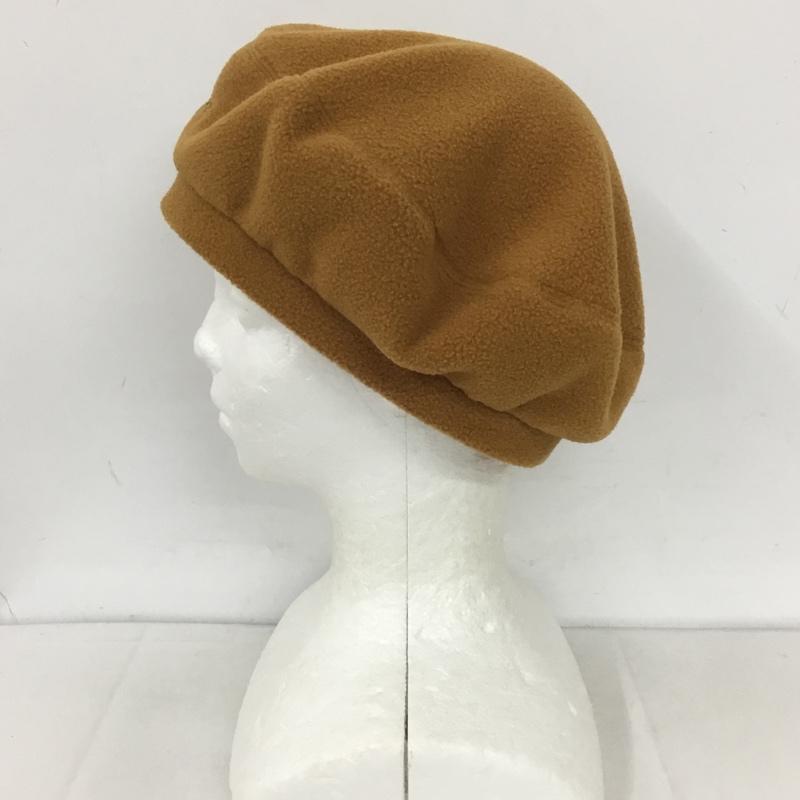 ステューシー STUSSY 帽子 ベレー帽 ロゴ、文字 キャメル / キャメル /  レディース USED 古着 中古 10127011