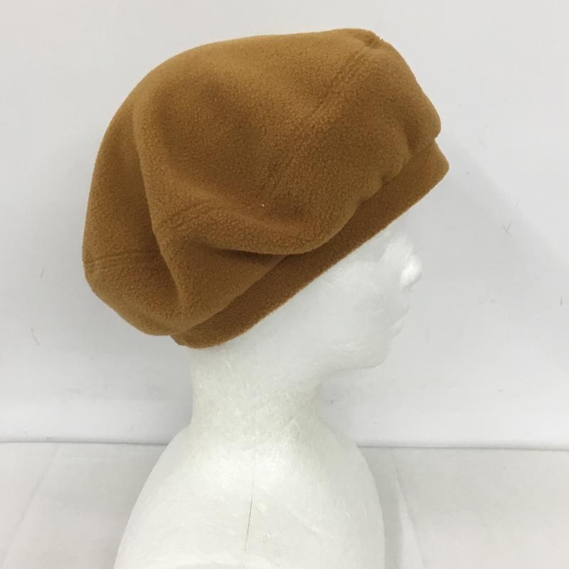 ステューシー STUSSY 帽子 ベレー帽 ロゴ、文字 キャメル / キャメル /  レディース USED 古着 中古 10127011