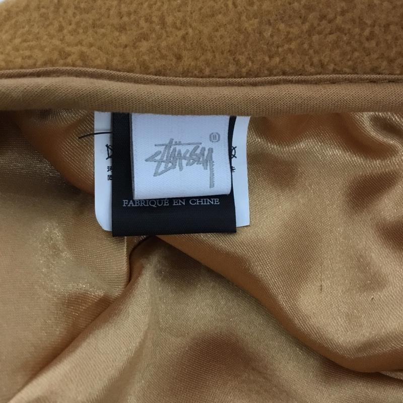 ステューシー STUSSY 帽子 ベレー帽 ロゴ、文字 キャメル / キャメル /  レディース USED 古着 中古 10127011