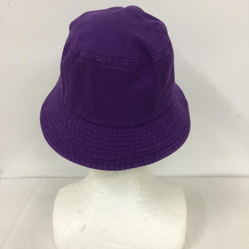 カンゴール KANGOL 帽子 ハット K4320SM WASHED BUCKET バケットハット ロゴ、文字 紫 / パープル /  メンズ USED 古着 中古 10127012