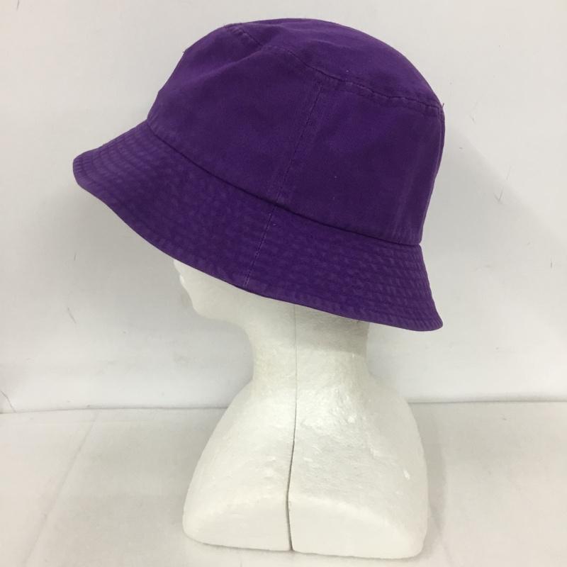 カンゴール KANGOL 帽子 ハット K4320SM WASHED BUCKET バケットハット ロゴ、文字 紫 / パープル /  メンズ USED 古着 中古 10127012