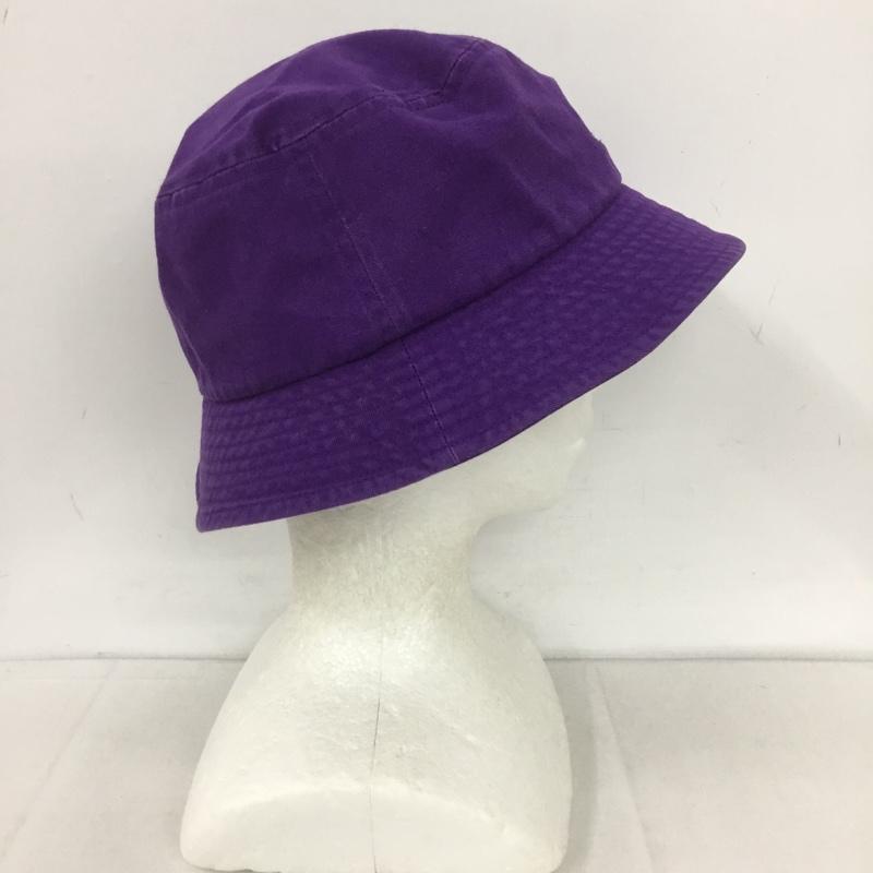 カンゴール KANGOL 帽子 ハット K4320SM WASHED BUCKET バケットハット ロゴ、文字 紫 / パープル /  メンズ USED 古着 中古 10127012