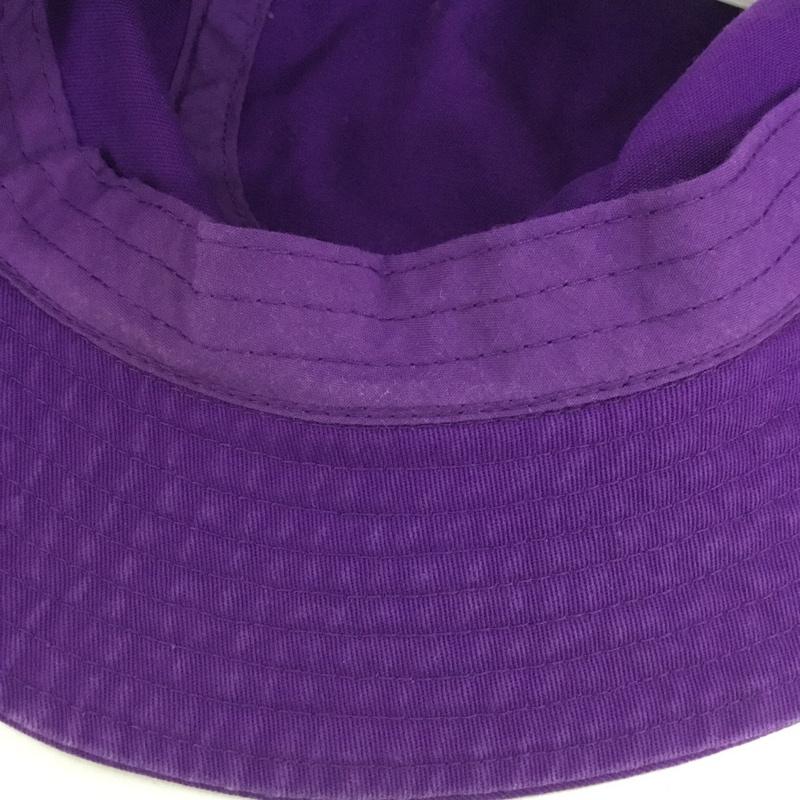 カンゴール KANGOL 帽子 ハット K4320SM WASHED BUCKET バケットハット ロゴ、文字 紫 / パープル /  メンズ USED 古着 中古 10127012