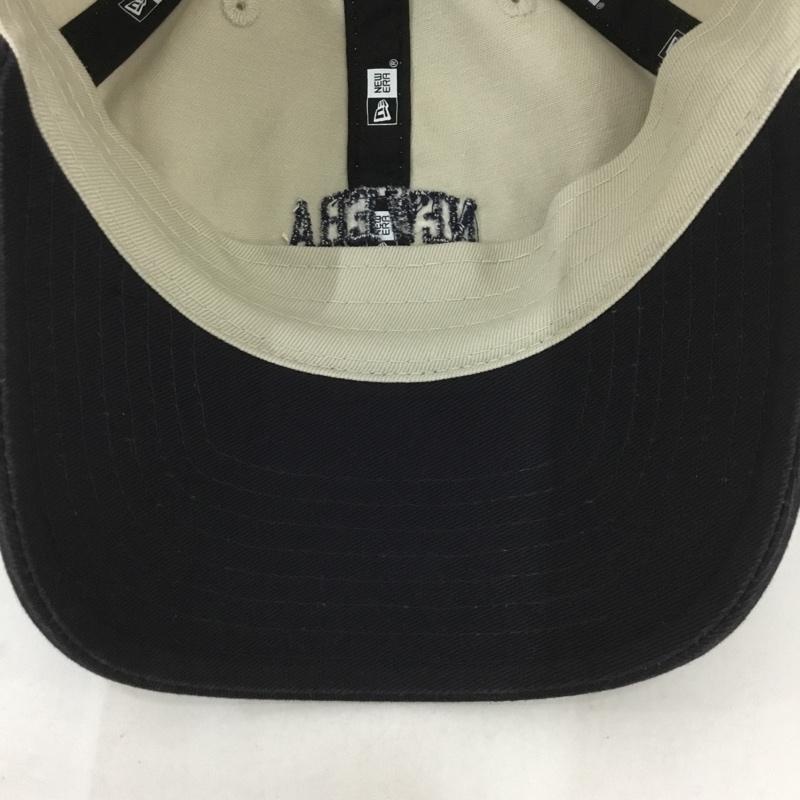ニューエラ NEW ERA 帽子 キャップ 刺繍 ロゴ、文字 紺 / ネイビー /  レディース USED 古着 中古 10127013