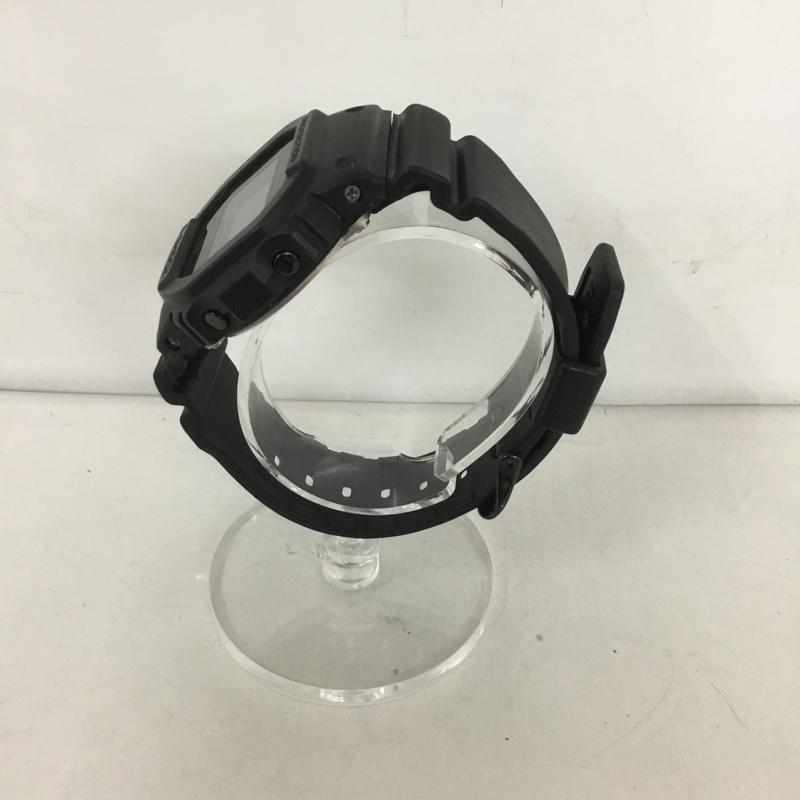 ジーショック G-SHOCK 腕時計 デジタル DW-5600MS マットブラック ロゴ、文字 黒 / ブラック /  メンズ USED 古着 中古 10127014