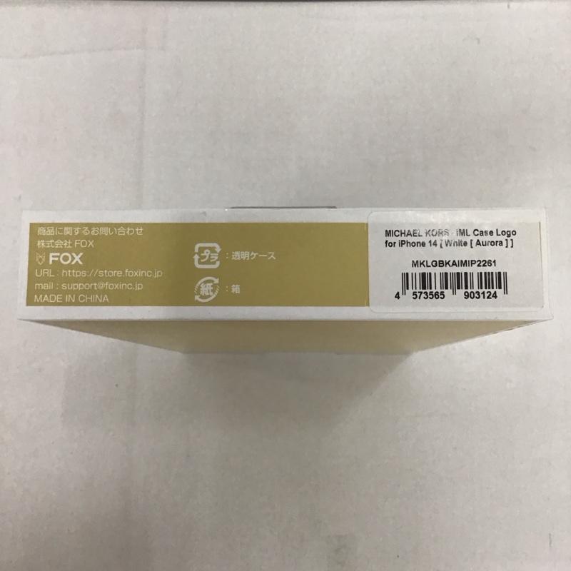 マイケルコース MICHAEL KORS ファッション小物 ファッション小物 MKLGBKAIMIP2261 iPhone 14 iPhoneケース Michel Kors ビッグロゴ ロゴ、文字 マルチカラー / マルチカラー /  レディース USED 古着 中古 10127017