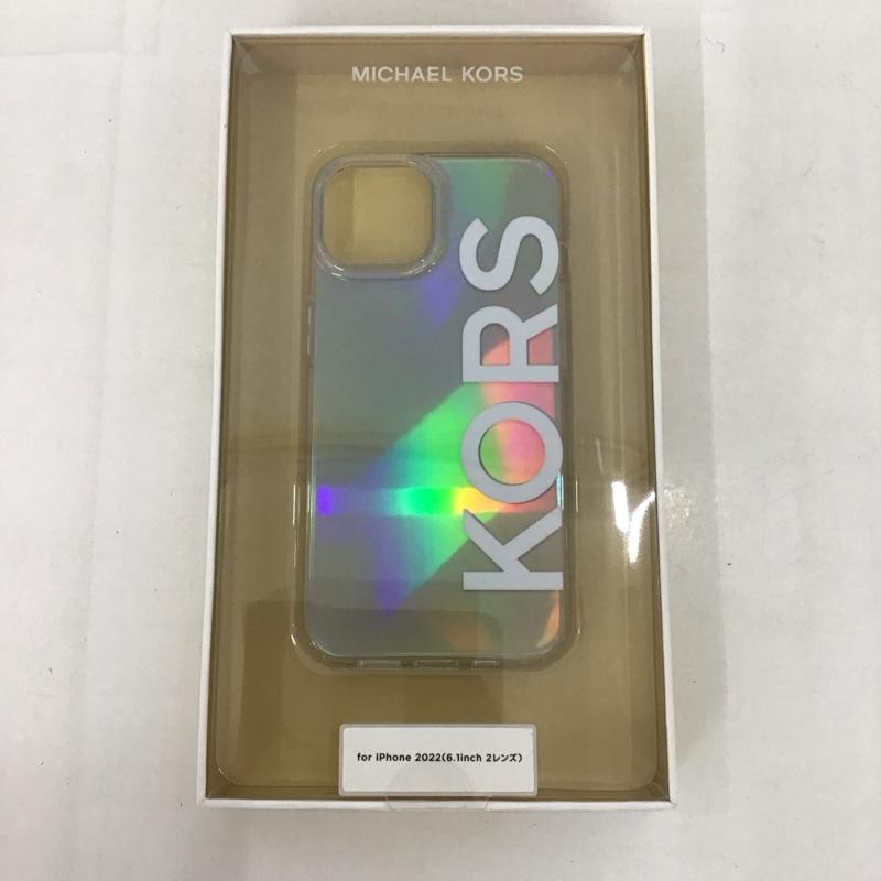マイケルコース MICHAEL KORS ファッション小物 ファッション小物 MKLGBKAIMIP2261 iPhone 14 iPhoneケース Michel Kors ビッグロゴ ロゴ、文字 マルチカラー / マルチカラー /  レディース USED 古着 中古 10127019