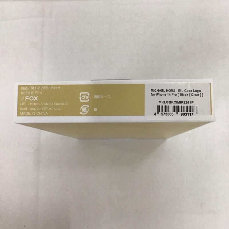 マイケルコース MICHAEL KORS ファッション小物 ファッション小物 MKLGBKCIMIP2261P iPhoneケース IML Case iPhone 14 Pro ロゴ、文字 マルチカラー / マルチカラー /  レディース USED 古着 中古 10127029