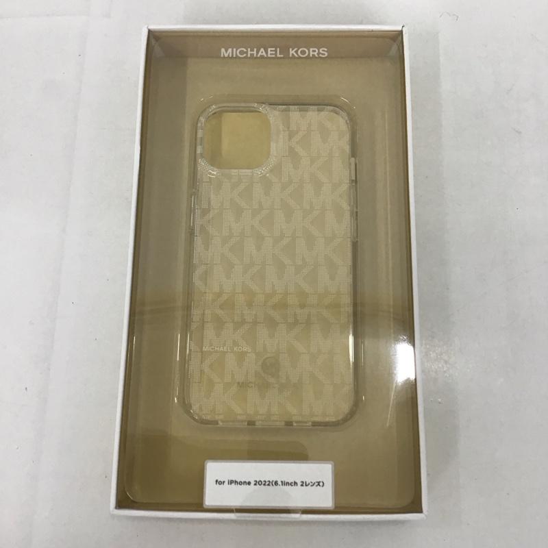 マイケルコース MICHAEL KORS ファッション小物 ファッション小物 MKSIWHTIMIP2261 iPhoneケース iPhone 14 ロゴ、文字 マルチカラー / マルチカラー /  レディース USED 古着 中古 10127039