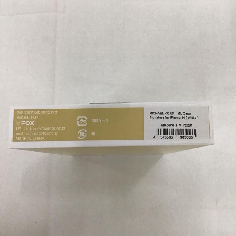 マイケルコース MICHAEL KORS ファッション小物 ファッション小物 MKSIWHTIMIP2261 iPhoneケース iPhone 14 ロゴ、文字 マルチカラー / マルチカラー /  レディース USED 古着 中古 10127040